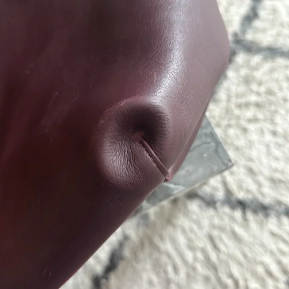 MANSUR GAVRIEL PLUM COLORED LARGE CANDY BAG PERFECT CONDITION - Picture 8 of 9